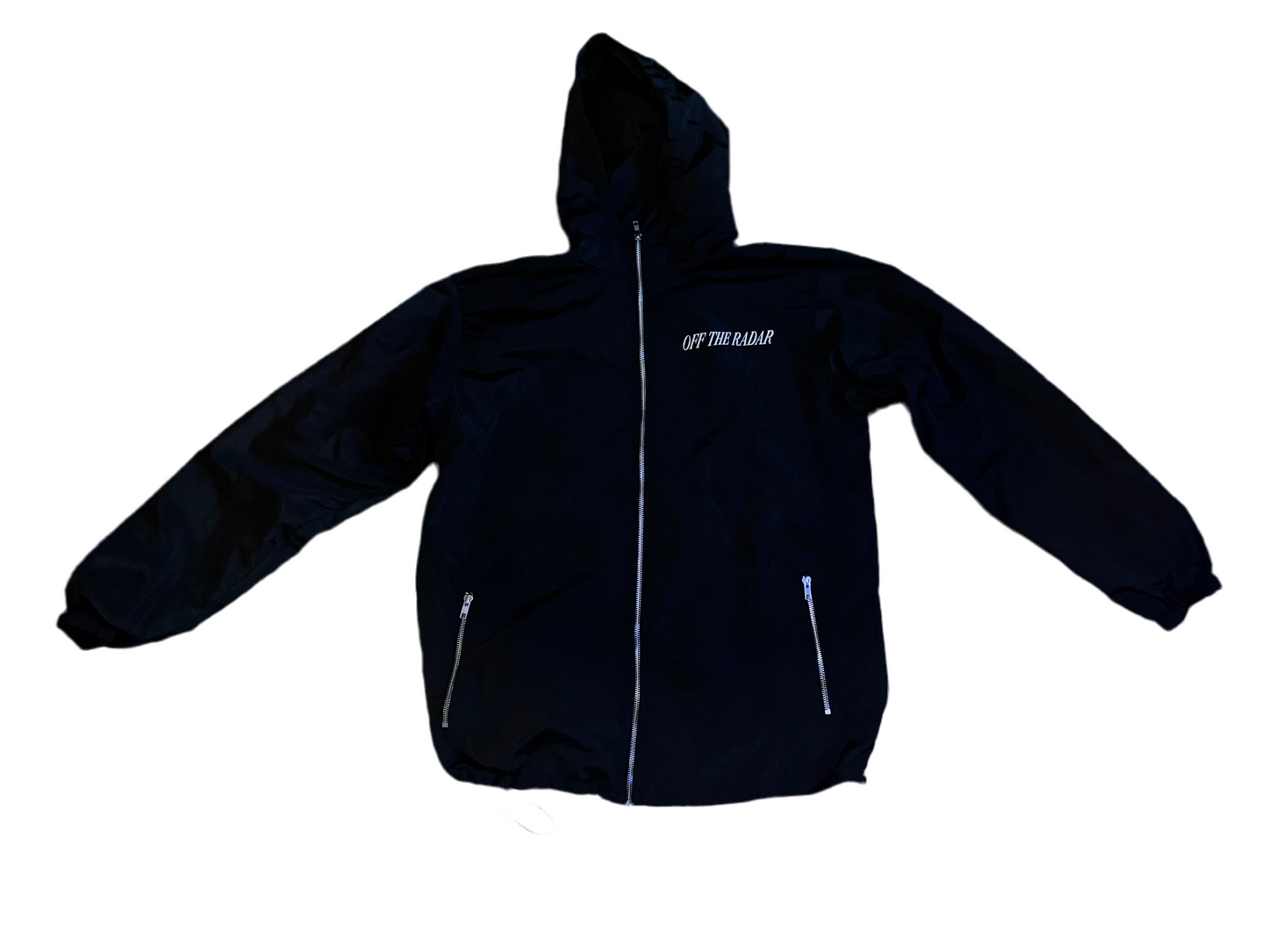 Black Windbreaker Jacket