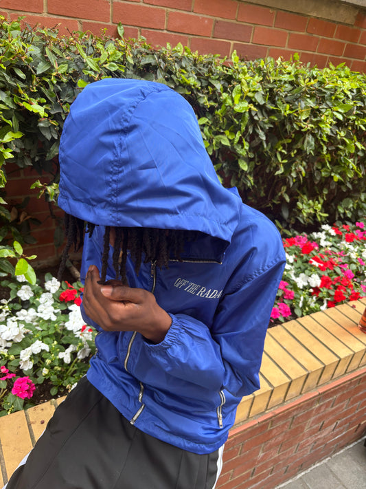 Royal Blue Windbreaker Jacket